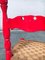 Sedie di design country rosse, Scandinavia, anni '60, set di 2, Immagine 2