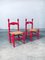 Scandinavian Country Design Red Side Chairs, Sweden, 1960s, Set of 2 20