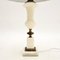 Lámparas de mesa de alabastro, años 30. Juego de 2, Imagen 7