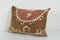 Housse de Coussin Suzani Pastel Vintage, 1960s 2