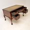 Chippendale Leather Top Desk, 1890s 5