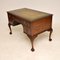 Chippendale Leather Top Desk, 1890s, Image 4