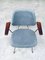 Mid-Century Modern Design Office Chair Set attributed to Wim Rietveld for Kembo, Netherlands, 1950s, Set of 6, Image 3