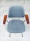 Mid-Century Modern Design Office Chair Set attributed to Wim Rietveld for Kembo, Netherlands, 1950s, Set of 6, Image 4