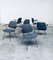 Mid-Century Modern Design Office Chair Set attributed to Wim Rietveld for Kembo, Netherlands, 1950s, Set of 6, Image 30