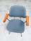 Mid-Century Modern Design Office Chair Set attributed to Wim Rietveld for Kembo, Netherlands, 1950s, Set of 6, Image 6