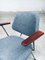 Mid-Century Modern Design Office Chair Set attributed to Wim Rietveld for Kembo, Netherlands, 1950s, Set of 6 9