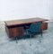 Mid-Century Modern Design Executive Desk, Netherlands, 1960s, Image 22