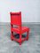 De Stijl Movement Design Red Chair attributed to Jan Wils, Netherlands, 1920s 18