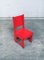 Chaise Rouge De Stijl Movement Design attribuée à Jan Wils, Pays-Bas, 1920s 25