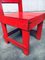 De Stijl Movement Design Red Chair attributed to Jan Wils, Netherlands, 1920s 11