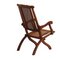 Vintage Rattan Folding Chair in Viennese Wicker, Image 2