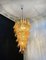 Large Italian Murano Glass Spiral Chandelier, 1990s 8