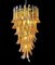 Large Italian Murano Glass Spiral Chandelier, 1990s 7