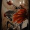 Jarrón chino de cerámica pintada con guerrero a caballo, década de 2000, Imagen 10