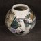 Chinesische bemalte und glasierte Keramikvase 1