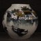 Chinesische bemalte und glasierte Keramikvase 11