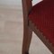 Roter Vintage Salon Sessel 7