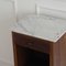 Bauhaus Bedside Table in Metal and Wood 4