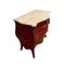 Chest of Drawers with Hand Painted Decoration and Marble Top 4