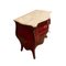 Chest of Drawers with Hand Painted Decoration and Marble Top, Image 4