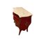 Chest of Drawers with Hand Painted Decoration and Marble Top, Image 2