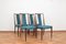 Mid-Century Danish Teak Dining Chairs, 1960s, Set of 4, Image 1