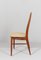 Teak Model Eva Dining Chairs by Niels Koefoed for Hornslet, Denmark, 1960s, Set of 4, Image 10