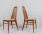 Teak Model Eva Dining Chairs by Niels Koefoed for Hornslet, Denmark, 1960s, Set of 4 15