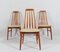 Teak Model Eva Dining Chairs by Niels Koefoed for Hornslet, Denmark, 1960s, Set of 4 5