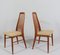Teak Model Eva Dining Chairs by Niels Koefoed for Hornslet, Denmark, 1960s, Set of 4, Image 16