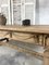 Console Table in Bleached Oak, 1940s, Image 14