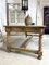 Console Table in Bleached Oak, 1940s 10