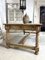 Console Table in Bleached Oak, 1940s, Image 10