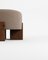 Cassete Pouf in Boucle Brown by Alter Ego for Collector 2