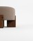 Pouf Cassete en Boucle Brown par Alter Ego pour Collector 2