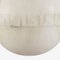 Large Elissa Alabaster Pendant from Pure White Lines 3