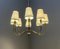 Vintage Chandelier with Eight Lights, 1950s 2