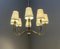 Vintage Kronleuchter mit Acht Leuchten, 1950er 2