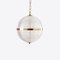 Small Clear Parisian Globe Pendant from Pure White Lines, Image 1