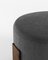 Pouf Cassete in Boucle Charcoal di Alter Ego per Collector, Immagine 3