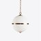 Small Opaline Parisian Globe Pendant from Pure White Lines 8