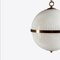 Small Opaline Parisian Globe Pendant from Pure White Lines 5