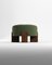 Cassete Pouf in Boucle Green by Alter Ego for Collector 1