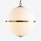 Grande Suspension Globe en Opaline Parisian de Pure White Lines 4