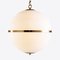Lámpara colgante con forma de globo parisino grande de opalino de Pure White Lines, Imagen 4