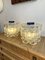 Large Mid-Century Modern Bubble Glass Cube Cylinder Lamps from Poliarte, 1970s, Set of 2 10