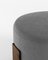 Cassete Pouf in Boucle Light Grey by Alter Ego for Collector 3