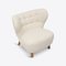 Oslo Faux Sheepskin Wingback Chair from Pure White Lines 3