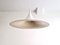 White Semi Maxi Pendant Lamp by Claus Bonderup & Torsten Thorup, Denmark, 1960s, Image 1